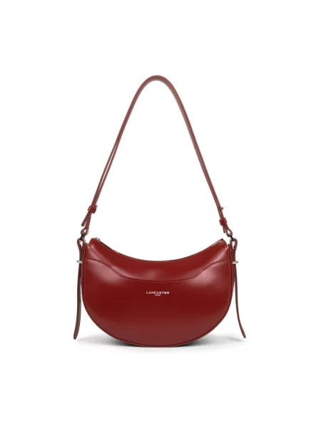 Torebka crossbody Lancaster skórzana czerwona