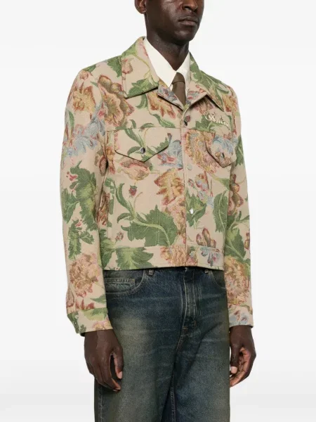 Geacă Amiri cu broderie cu model floral