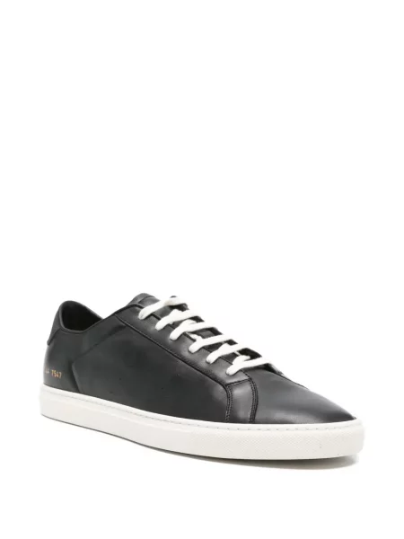 Маратонки Common Projects с връзки с дантела черно