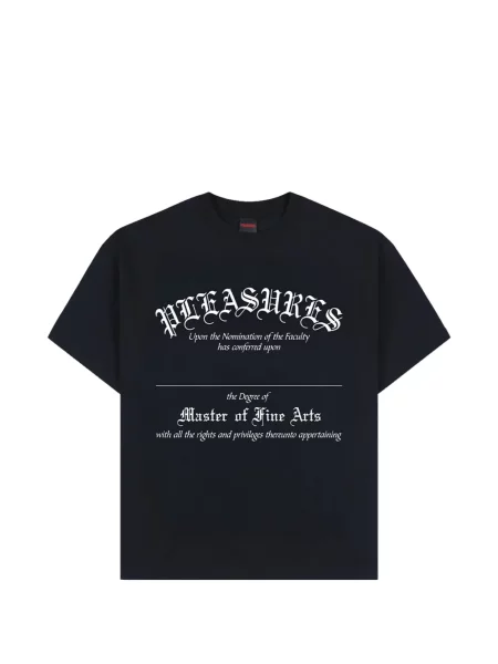 Tricou Pleasures cu imagine negru