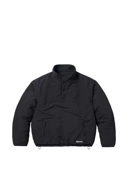 Reversibil geacă Supreme cu autograf negru