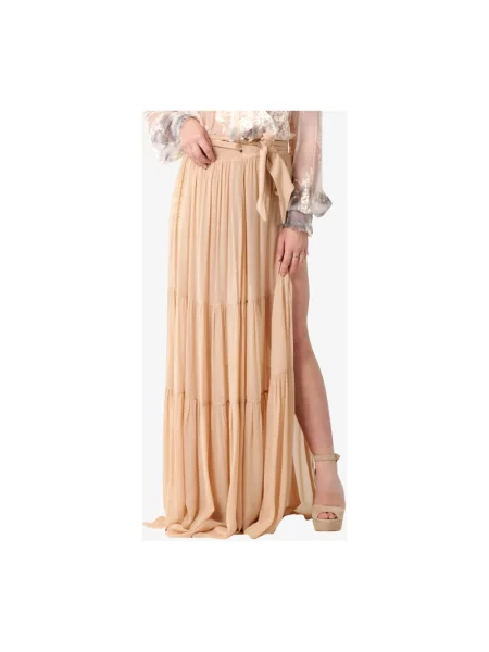 Spódnica maxi Aniye By beżowa