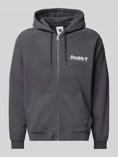 Bluza rozpinana z kapturem i zamkiem błyskawicznym model ‘Sven’ Wood Wood