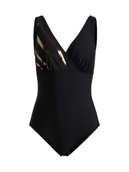 Bonprix Costum de baie întreg negru