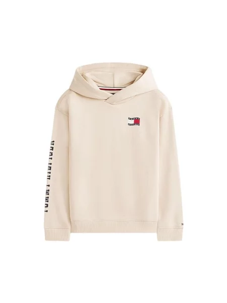 Geacă copii Tommy Hilfiger bej