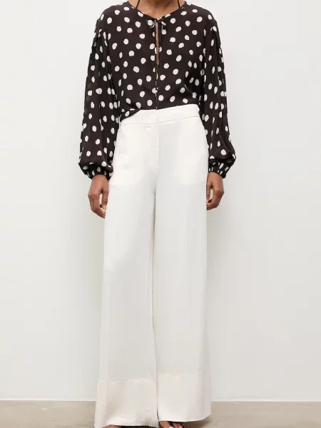 Answear.LAB pantaloni pentru femei Unscripted Collection bej