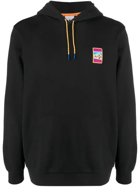 Șnur de strângere hanorac cu glugă Adidas cu autograf negru