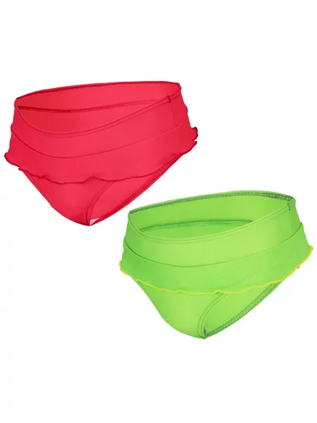 Spodenki kąpielowe do pływania dla dzieci Aqua-Sport Figi czerwone