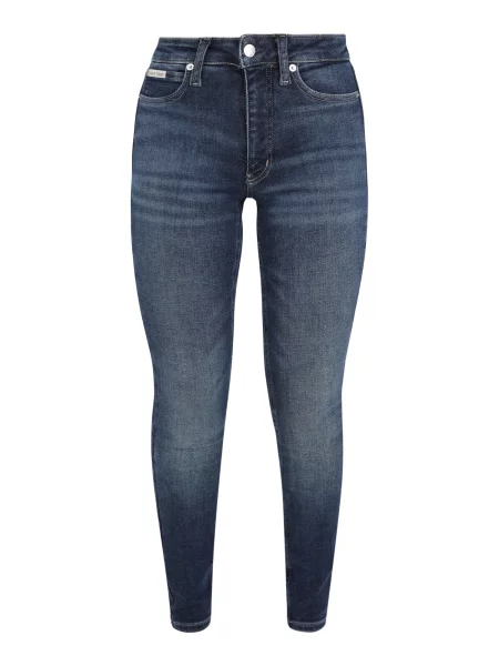 Calvin Klein Jeans Blugi | Skinny fit | high rise albastru