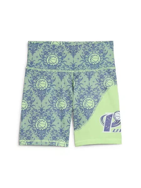 Шорти спортивні PUMA Lace Em Up Bike Short комбінований верх зелений