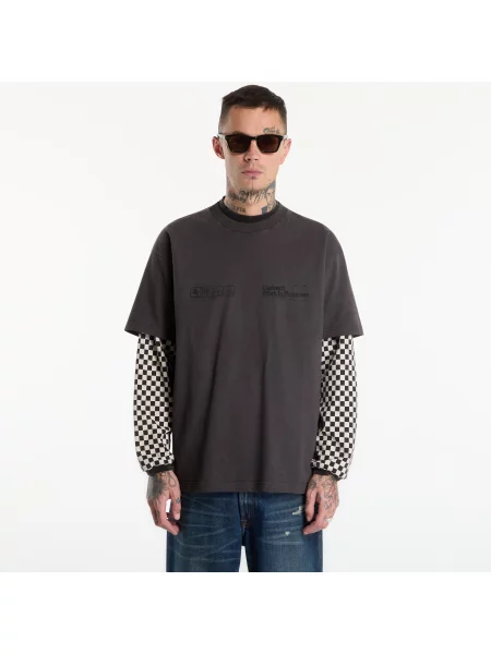 T-shirt Carhartt WIP S/S Boxed T-Shirt UNISEX Soot Garment Dyed XL