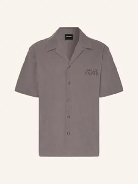 Daily Paper Košile Resort Comfort Fit khaki šedá