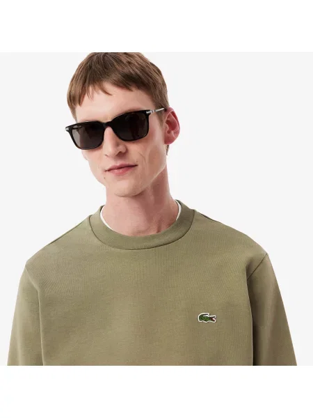 Lacoste Bluza Polarowa Classic Fit zielony
