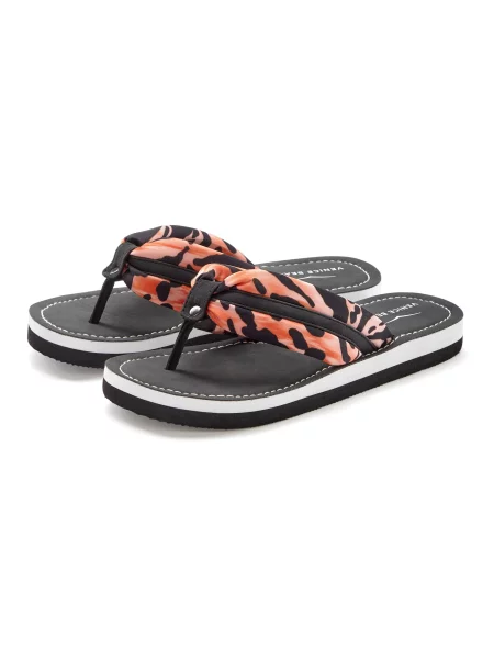 VENICE BEACH Flip-flops portocaliu negru