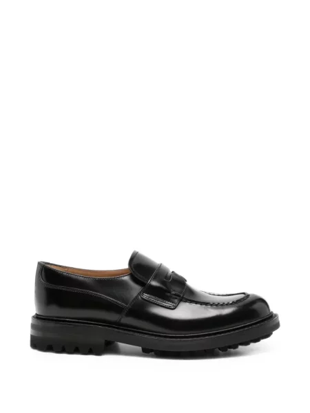 Pantofi loafer Church's chunky negru
