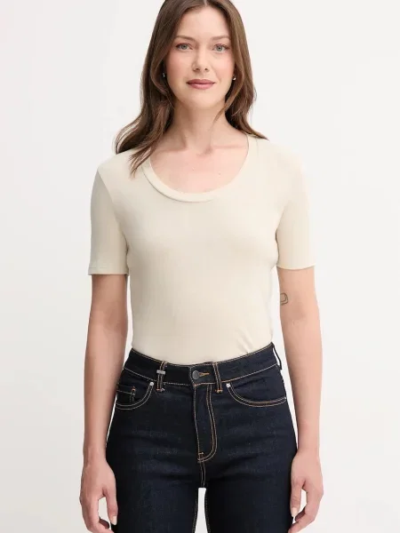 Тениска United Colors of Benetton дамска черно