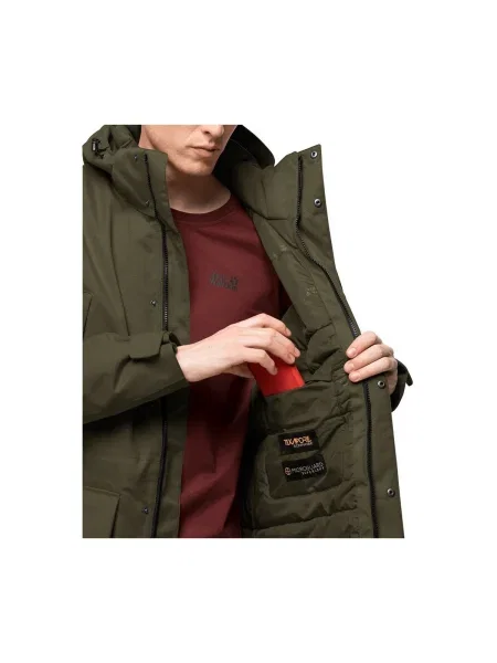 Geacă Jack Wolfskin verde