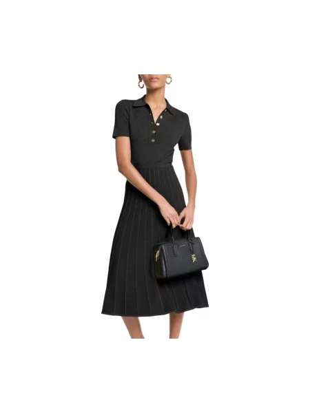Rochie Michael Michael Kors evazată negru