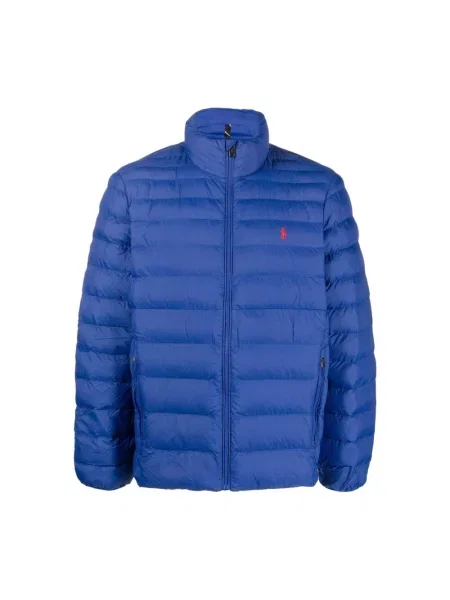 Kurtka puchowa Polo Ralph Lauren niebieska