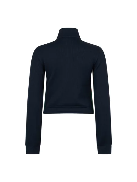 Bluza rozpinana Gucci z dżerseju niebieska