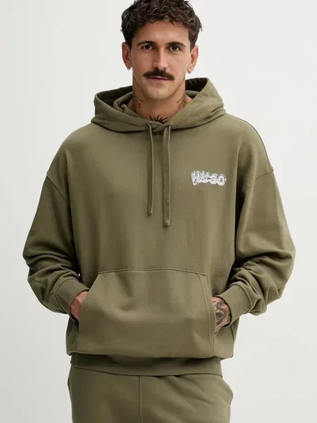 Кофта Hugo Blue Nyrohood синій