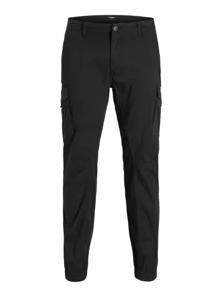 Jack & Jones Plus Pantaloni cu Paul' negru
