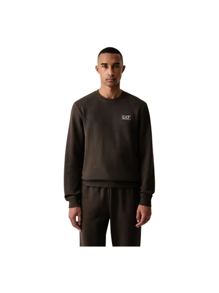 Bluza Emporio Armani Ea7 brązowa