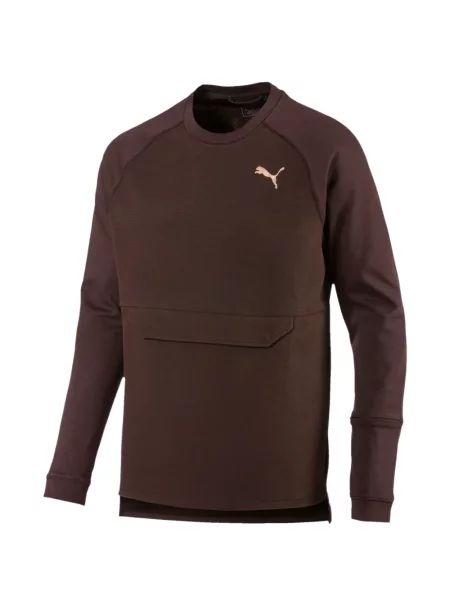 Lung tricou Puma maro