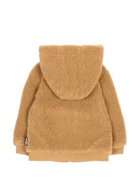 Kurtka dziecięca Moschino brązowa