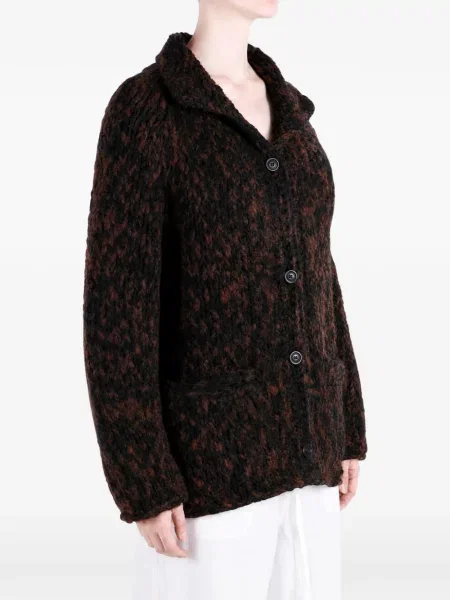 Cardigan Casey Casey tricotate chunky negru