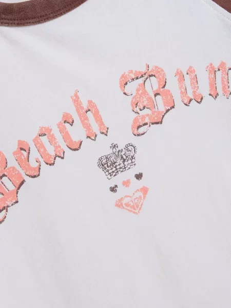 Tricou Juicy Couture cu imagine alb