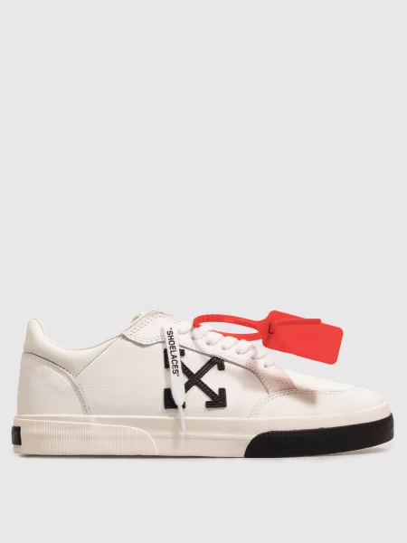 Шкіряні кросівки Vulcanized Off-white білі
