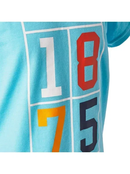 T-shirt Koszulka tenisowa Babolat Exercise Cotton Tee Boy niebieska