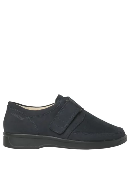 Sneakersy Ganter zamszowe niebieskie