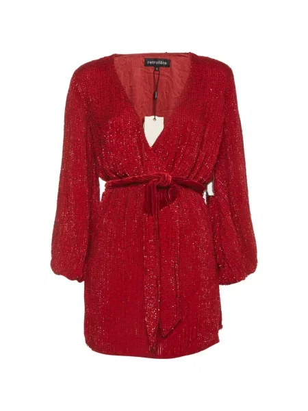Rochie mini Retrofete cu paiete roșu