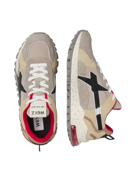 Sneakersy W6yz zamszowe szare