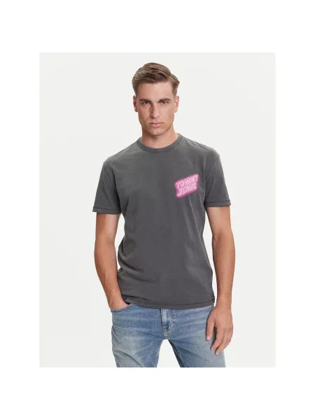Tommy Jeans T-Shirt Novelty Regular Fit γκρι