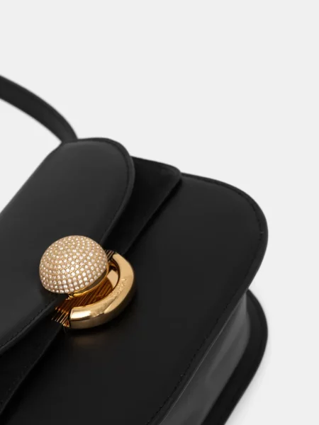 Шкіряна сумочка Furla чорний