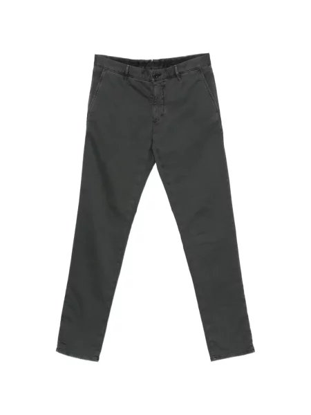Cu centură pantaloni Incotex gri