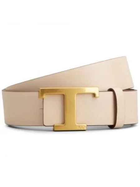 Cu centură reversibil curea Tod's din piele maro