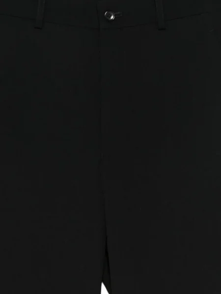 Pantaloni Black Comme Des Garçons de lână negru