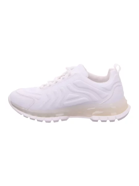 Sneakersy Bugatti skórzane białe