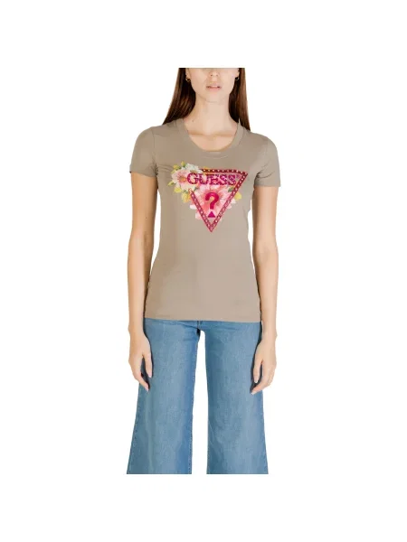 Guess Póló Bézs khaki