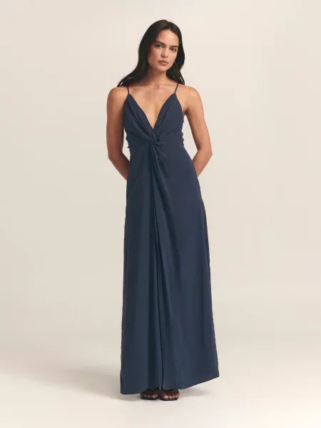 St MRLO Rochie Volos bleumarin