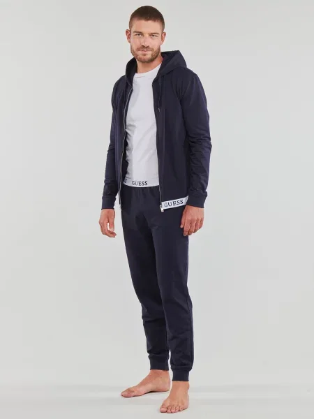 Kalhoty jogger Guess modré