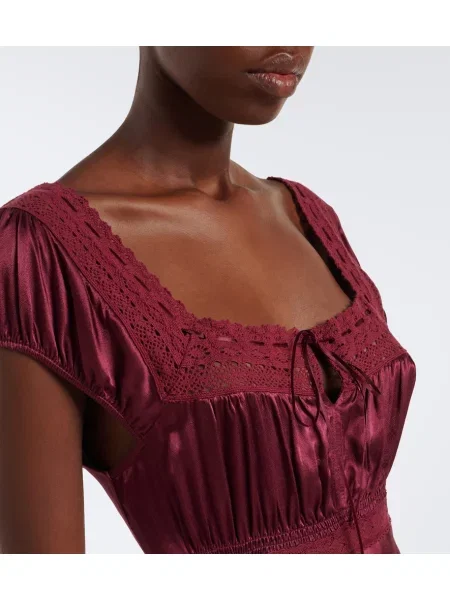 Rochie midi Rixo din satin