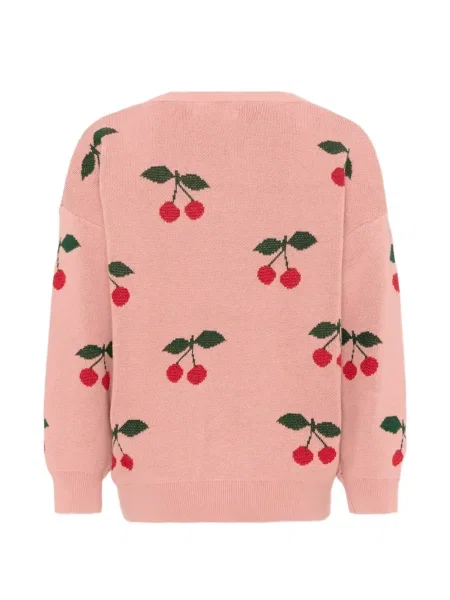 Sweter dziecięcy Konges Sløjd różowy