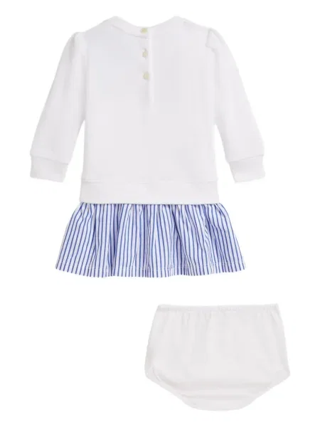 Sukienka dziecięca Polo Ralph Lauren biała