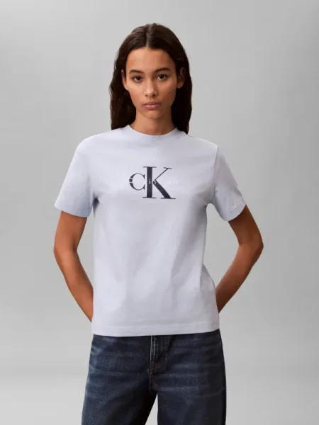 Calvin Klein Jeans Tricou deschis albastru