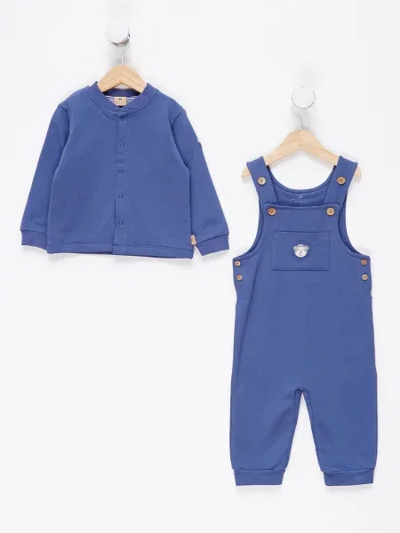 Костюмный костюм Belly Button голубой